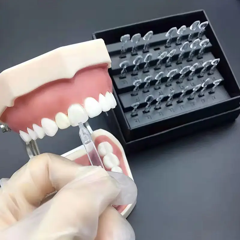 Factory Direct 32PCS Tooth Veneer Mold Dental Porcelain Teeth Veneer for Light Cure Whitening