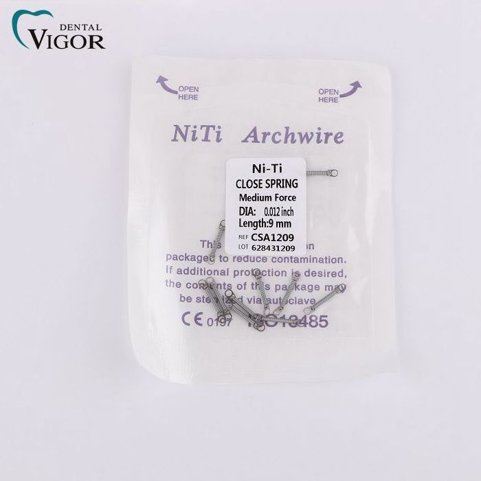 Dental Orthodontic Products NITI Close Spring Archwire