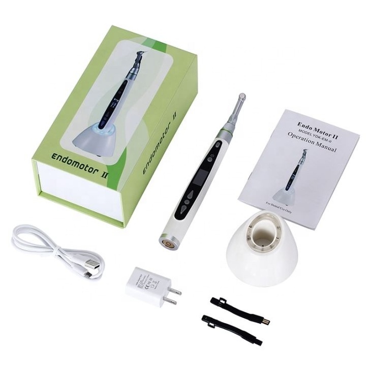 Wireless led endomotor with led light /dental endodontic LED reduction endo motor for root canal treatment