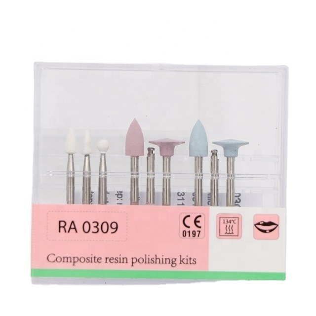 Dental Amalgam Composite Polishing Kit for Low Speed Handpiece Dental Bur