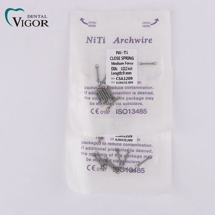 Dental Orthodontic Products NITI Close Spring Archwire