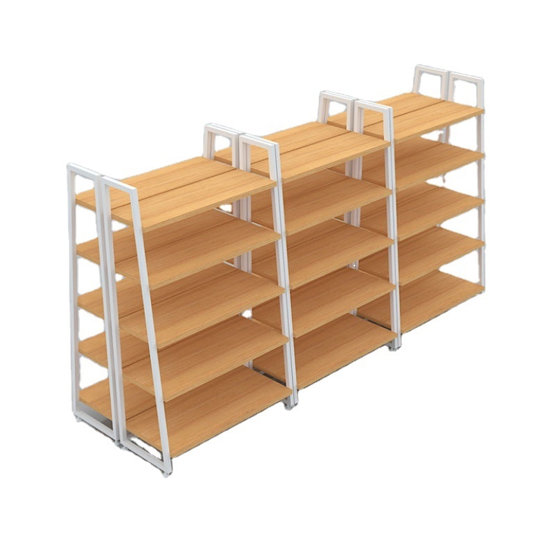 modern book wooden shelf racks retail shop wood display shelf wooden shelves for store high quality