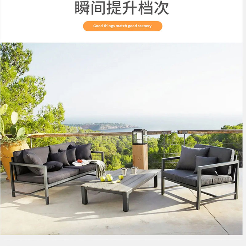 outdoor sofa set furniture l shape hotel pool side furniture good quality and hot selling swimming pool furniture outdoor