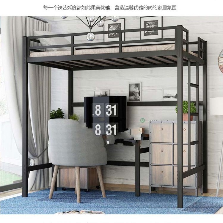 meta triplel bunk beds metal double decker bed metal bunk loft bed with desk living room furniture bedroom set queen size