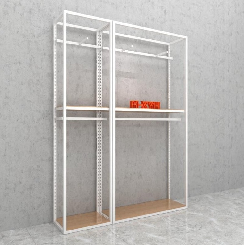 Garment display rack apparel clothing rack apparel rack for clothing shop retail free standing display fabric roll stands