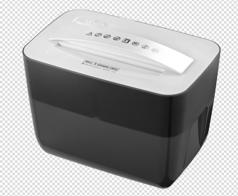 Mini Desktop Paper Shredder 005CC Micro Cross Cut Electric Office Desk Shredder | 3x A4 Folded Sheets at a Time