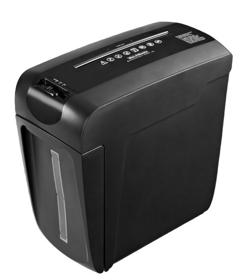 Vigorhood Paper Shredder for Home Office Use 8 Sheet Cross Cut Shredders  with 10 Litre BinHigh Security P4 Black