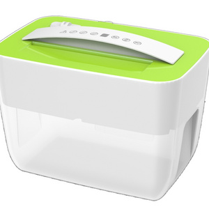 Mini Desktop Paper Shredder 005CC Micro Cross Cut Electric Office Desk Shredder | 3x A4 Folded Sheets at a Time