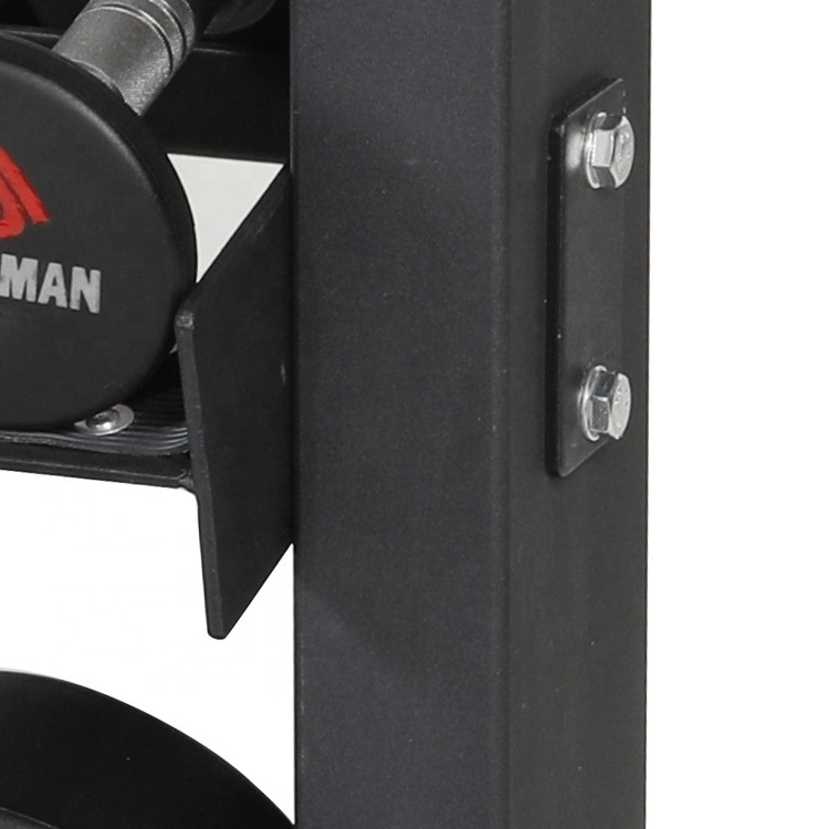 Hot Selling 3-Tier Dumbbell Rack Weight stand for Dumbbells Multilevel Free Weight Storage Rack Stand