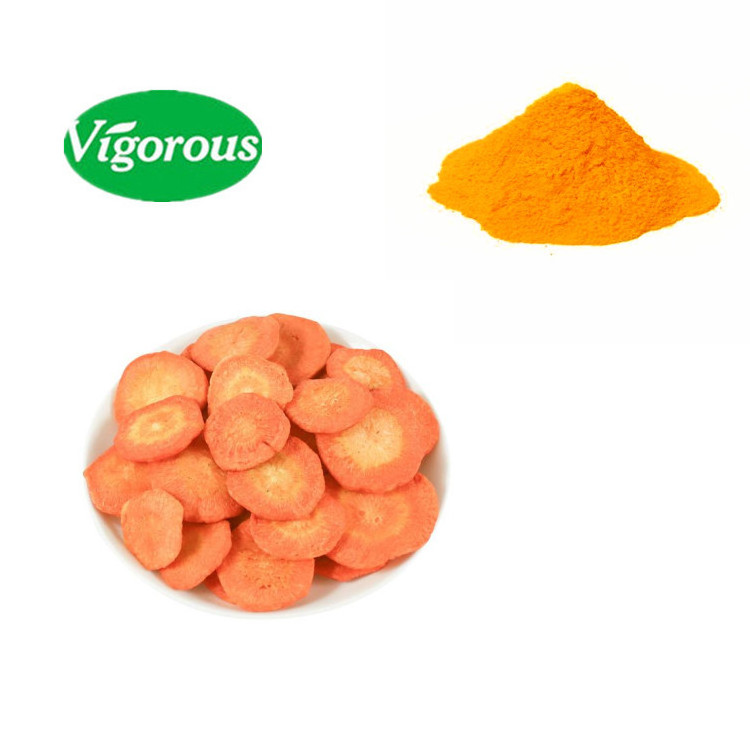 Fresh Pure Natural Bulk Dried Best Organic Carrot Juice Powder Extract 10% Beta-carotene