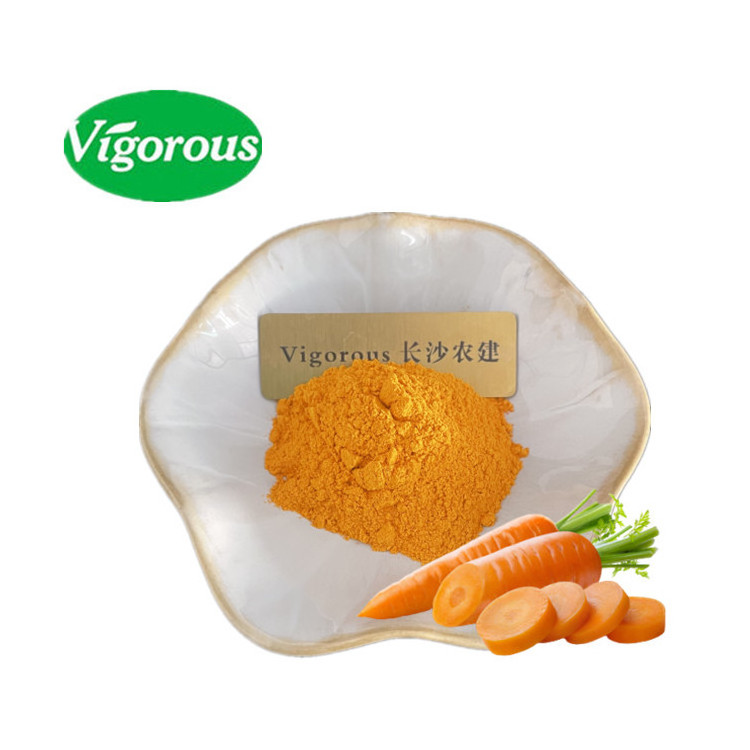 Fresh Pure Natural Bulk Dried Best Organic Carrot Juice Powder Extract 10% Beta-carotene