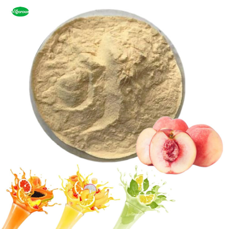 Organic Peach Juice Powder Natural Peach Extract Powder Pure Peach fruit powder