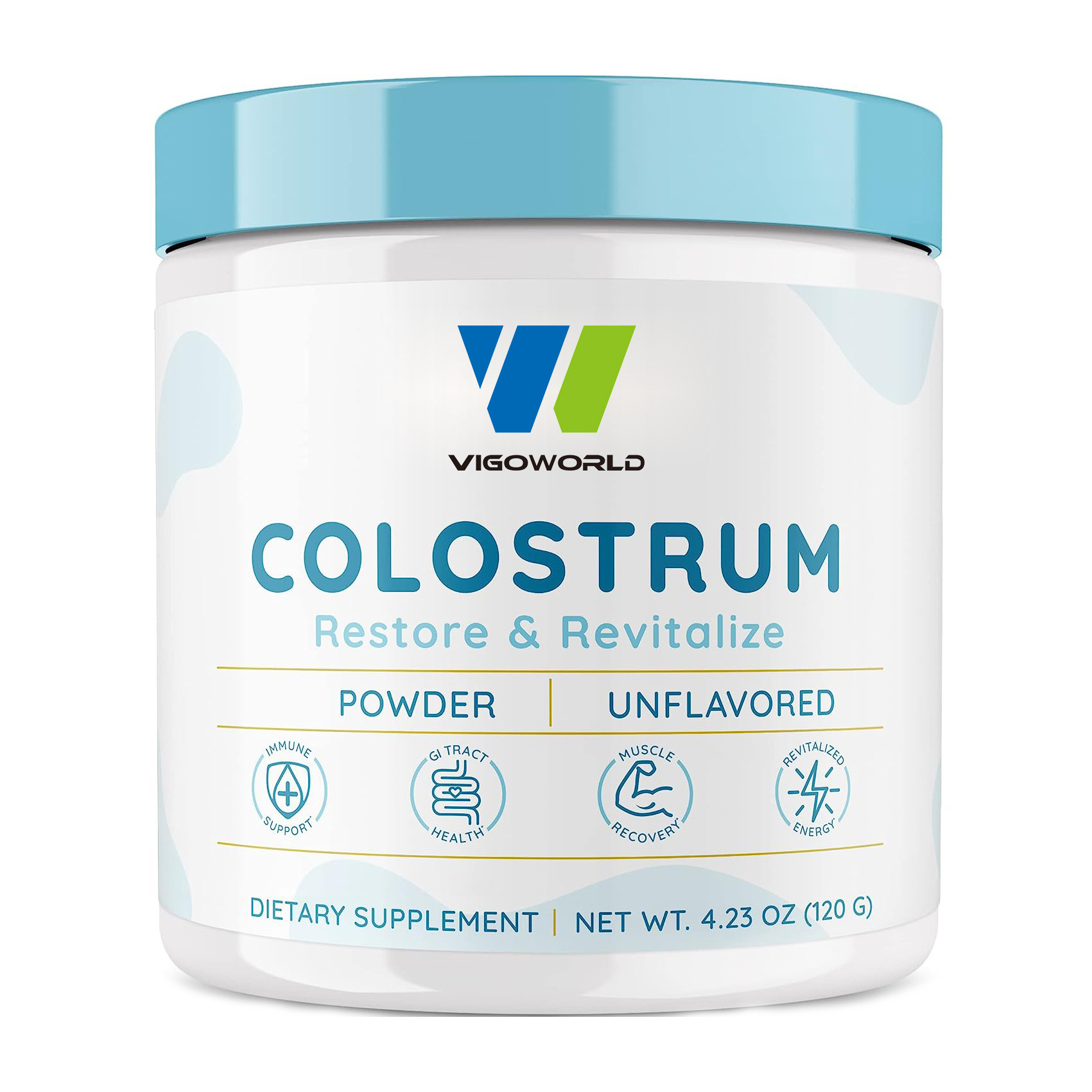 Colostrum Powder Highly Concentrated Pure Bovine Colostrum Supplements for Gut Health Immune Support Muscle Recovery & Wellness