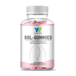 Private Label Sugar Free Gummies Dietary Supplement and Butt Hip Booster Gummy Butt Enhancement Lifting Pills for Women