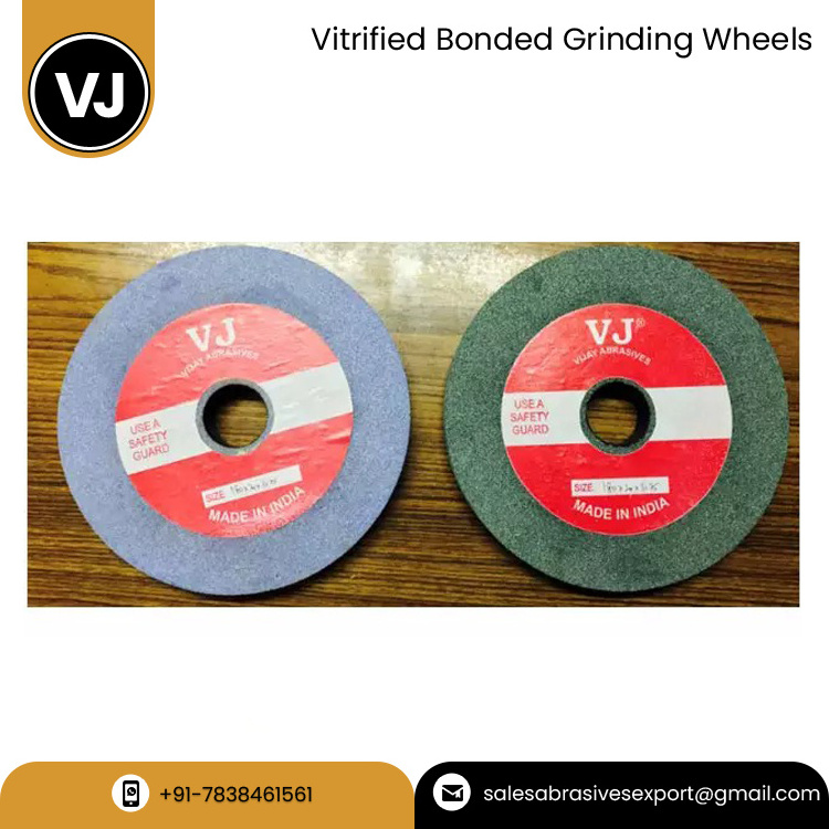 Silicon Carbide and Ceramic Material Made Top Grade Quality Abrasive Disc Type Vitrified Bonded Grinding Wheels