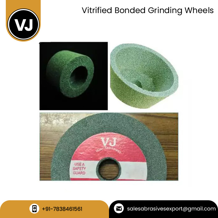 Silicon Carbide and Ceramic Material Made Top Grade Quality Abrasive Disc Type Vitrified Bonded Grinding Wheels