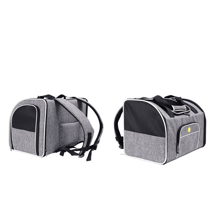 Portable pet training bag Waterproof pet carrier backpack bag airline approved pet carrying bag