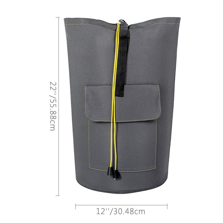 Wholesale Large clothes basket laundry bag foldable laundry hamper durable basket Travel Laundry Bags backpack