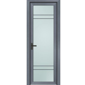 Popular Glass Doors Double Glass Aluminium Casement Door Soundproof Hinged