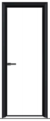 Popular Glass Doors Double Glass Aluminium Casement Door Soundproof Hinged