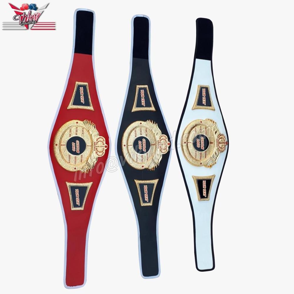 New Arrival Fully Custom Design international Boxing championship metal leather award Championship belt