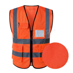 Men Working Wear Clothes And Reflective Safety Wear Vest With Side Pockets And Hi Vis Safety jacket By Viky Industries