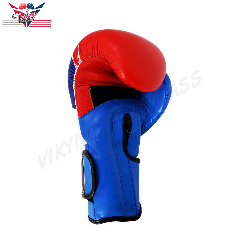 LEATHER Boxing Gloves Junior Mitts Punch Bag Sparring Pads Wraps Professional Training Boxing Gloves