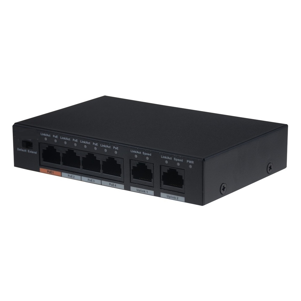 PoE Port Ethernet Switch 4ch  8ch 16ch 24ch 10/100/1000 Base-T Gigabit switch AC Power Supply  PoE Switch