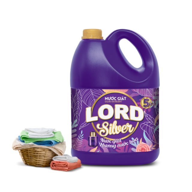 Laundry Detergent Lord Silver Detergent Liquid 3.5kgx4 Vilaco Brand For Household High Quality Made In Vietnam Manufacturer