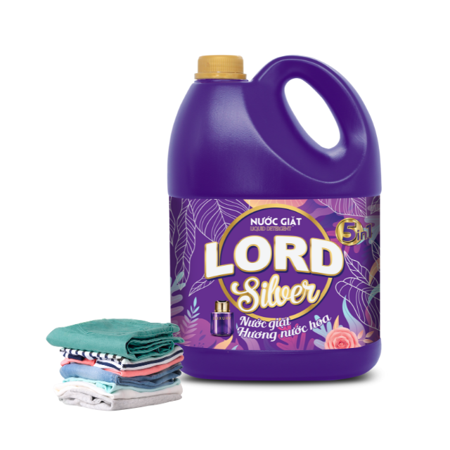 Laundry Detergent Lord Silver Detergent Liquid 3.5kgx4 Vilaco Brand For Household High Quality Made In Vietnam Manufacturer