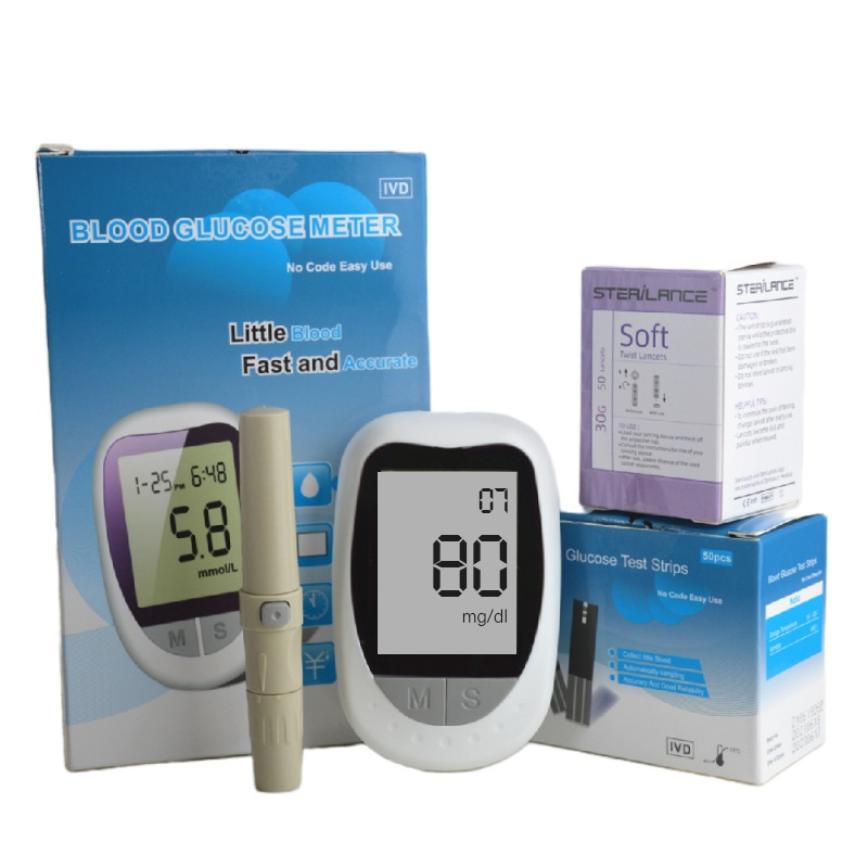 Vileco glucometro digital Blood Glucose Meter Diabetic Blood Glucose Sugar Monitor Meter Blood Glucose Test Machine glucosemeter