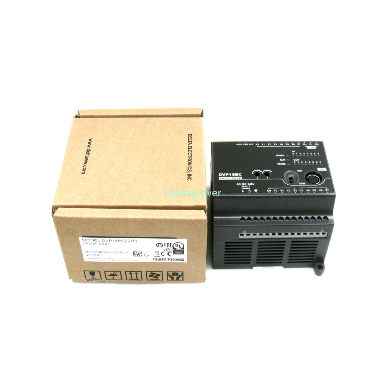 Best spot price one year warranty PLC programmable logic controller DVP20EC00T3