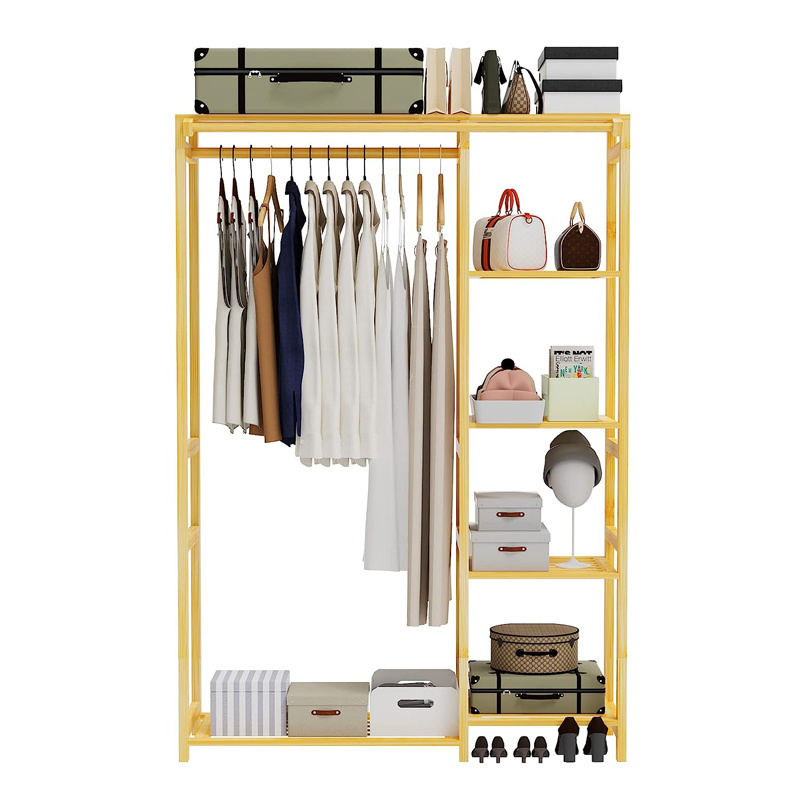 Bamboo Open Wardrobe clothes rack