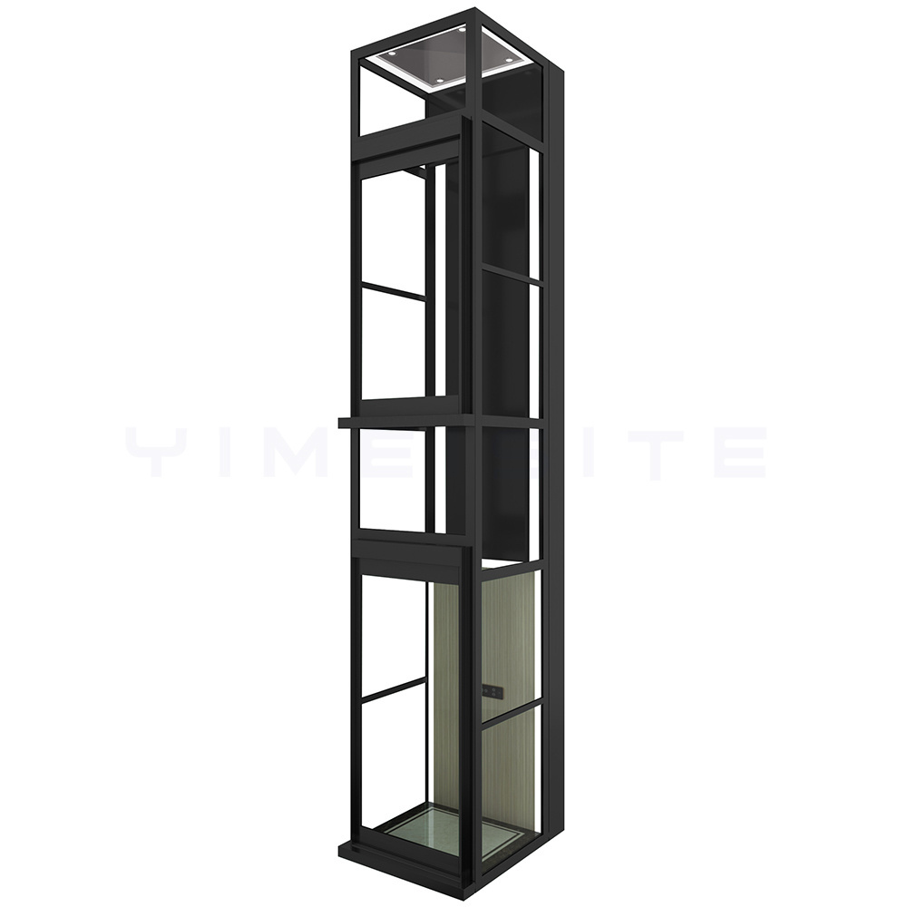 One Story Lift Automatic Passenger Elevator Hydraulic Residential Dumbwaiter Outdoor Mini Indoor Home Lift