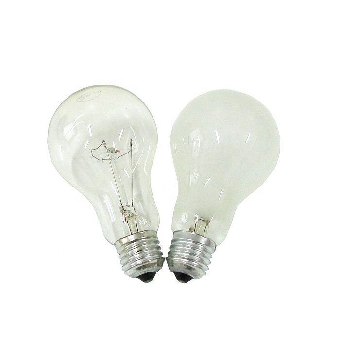 Factory wholesale price 100W 75W incandescent bulb clear