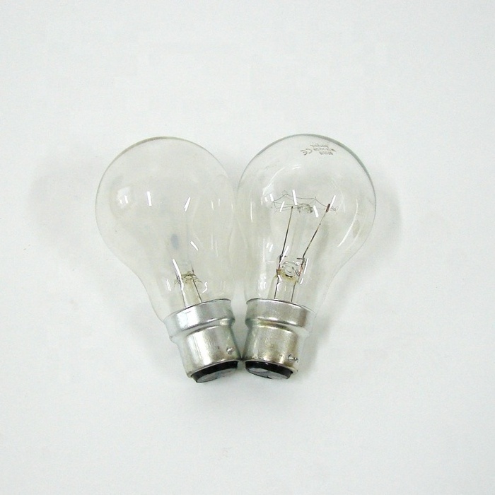 Factory wholesale price 100W 75W incandescent bulb clear