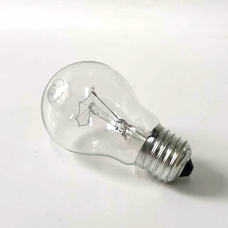 E27  B22 A55 A60 100W 60W frosted and clear incandescent bulb