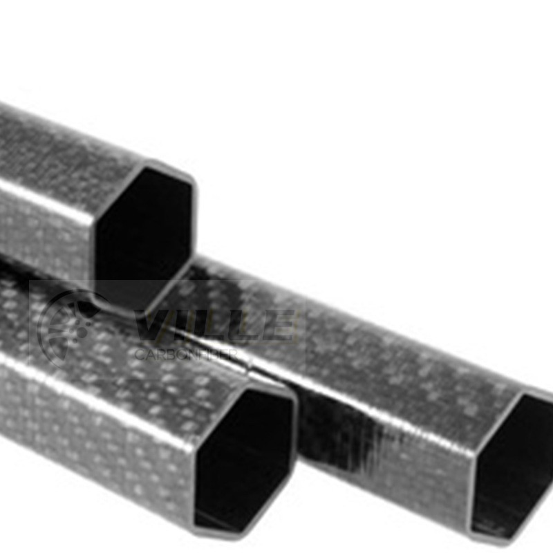 OEM/ODM Custom Octagon Carbon Fiber Tube High Quality Carbon Fiber Square Tubing Connectors