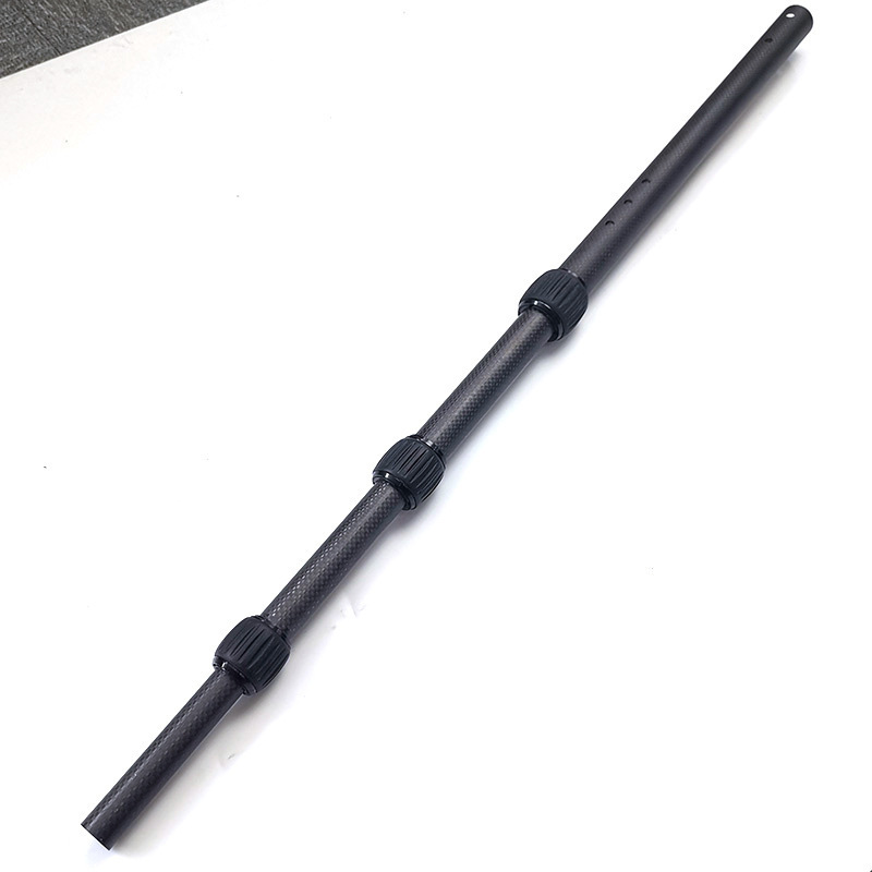 OEM Customized Carbon Fiber Telescopic Pole High Strength Carbon Fibre Telescopic Pole for 5m 15m 45 Feet Cleaning Pole