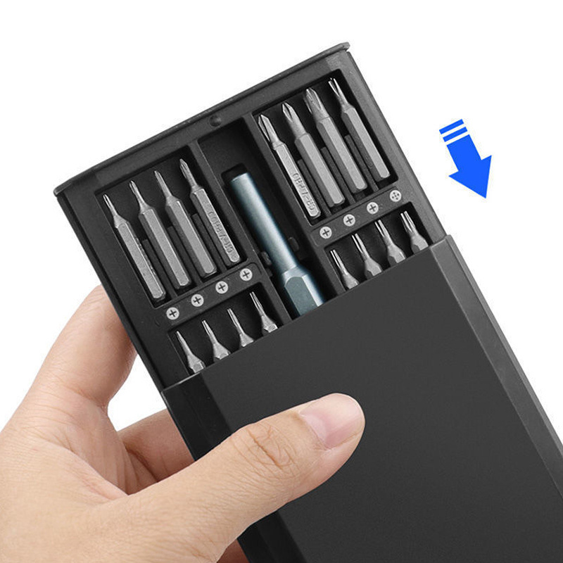 Screwdriver Set 63 In 1 Precision Screw Driver Torx Bit Magnetic Hex Phillips Bits Mobile Phone Laptop Repair Tools Kit