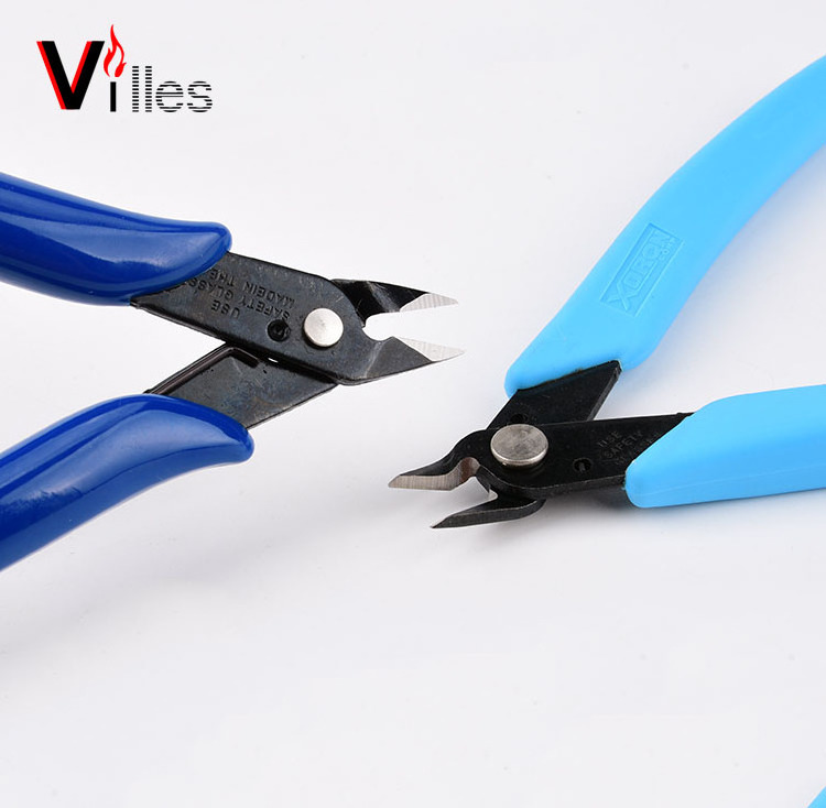 PLATO 170 Hand Tools Electrical Wire Cutters Cutting Pliers Nipper Anti-slip Rubber Mini Diagonal Pliers