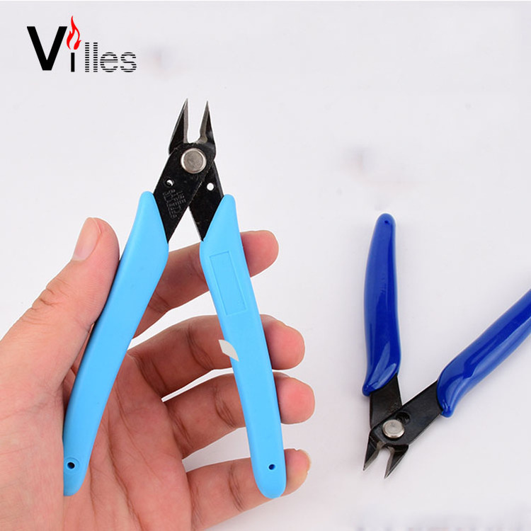 PLATO 170 Hand Tools Electrical Wire Cutters Cutting Pliers Nipper Anti-slip Rubber Mini Diagonal Pliers