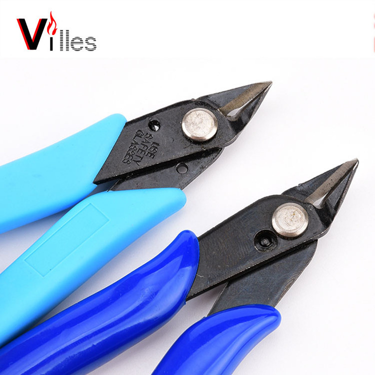 PLATO 170 Hand Tools Electrical Wire Cutters Cutting Pliers Nipper Anti-slip Rubber Mini Diagonal Pliers