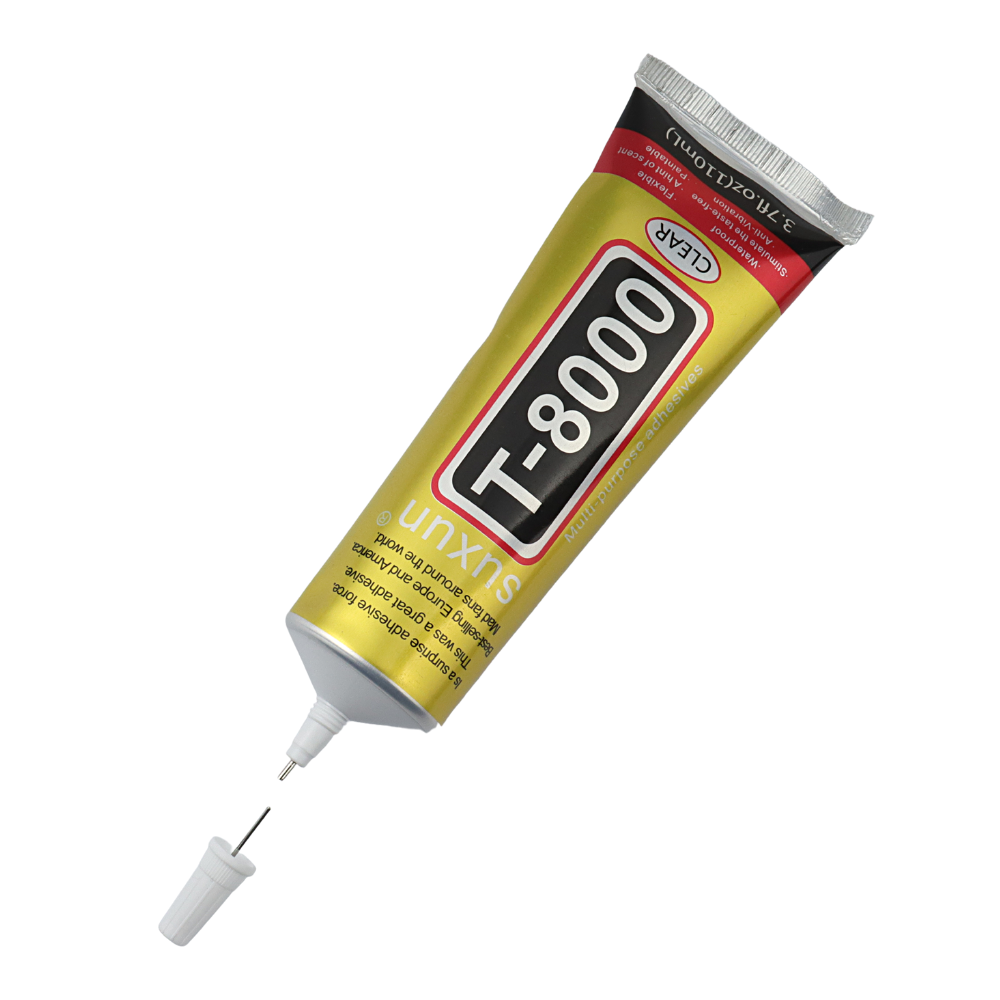 T8000 15ML / 50ML/ 110ML Phone Repair Adhesive Clear Contact Glue for Glass Plastic Universal transparent