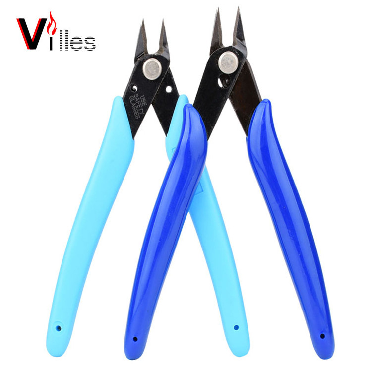 PLATO 170 Hand Tools Electrical Wire Cutters Cutting Pliers Nipper Anti-slip Rubber Mini Diagonal Pliers