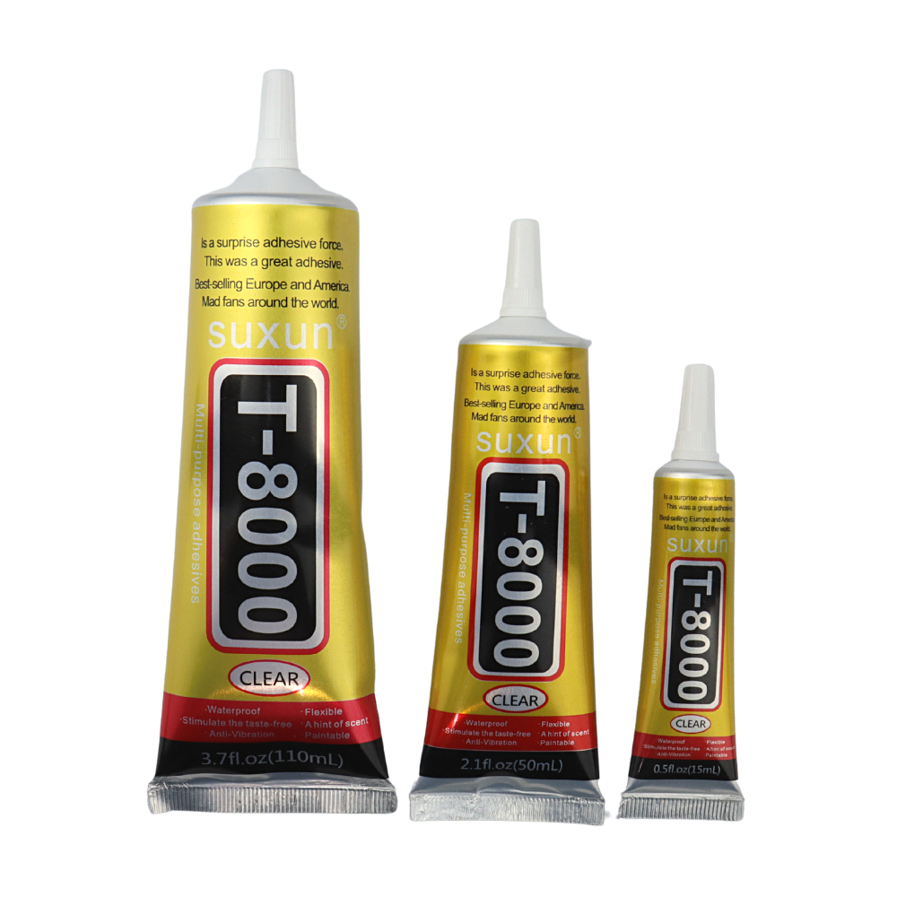 T8000 15ML / 50ML/ 110ML Phone Repair Adhesive Clear Contact Glue for Glass Plastic Universal transparent