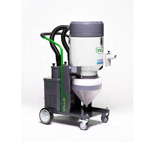 HEPA Filtration Concrete Dust Extractor Industrial Vacuum Cleaner for Floor Grinding