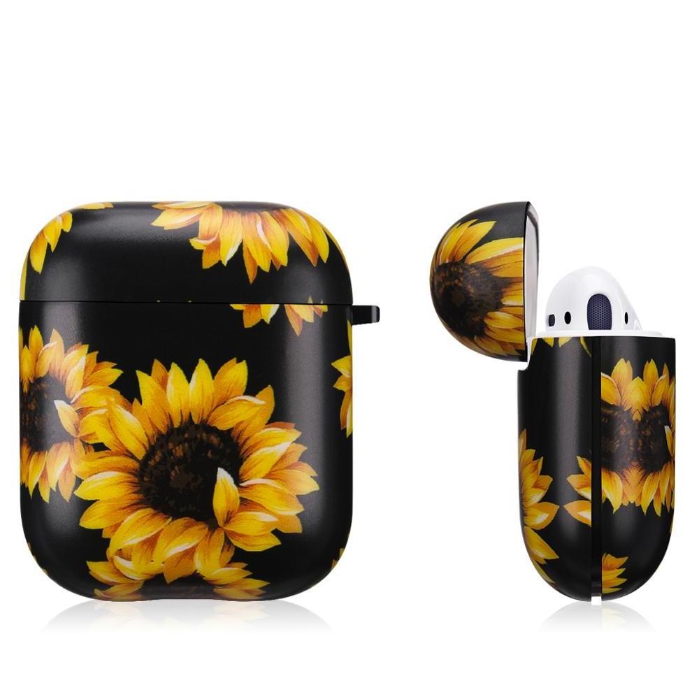 Protection Cover Case for Apple Airpod Wholesales Custom Luxury Floral IMD Printing Marble TPU Case for AirPod 2/1