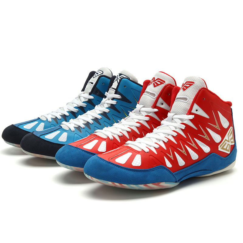 Popular Unisex China made professional sport training sambo wrestling shoes for men women