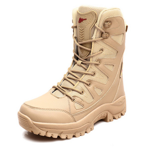 Unisex Wild jungle combat Men's  boots Outdoor field training  boots women's tactical boots